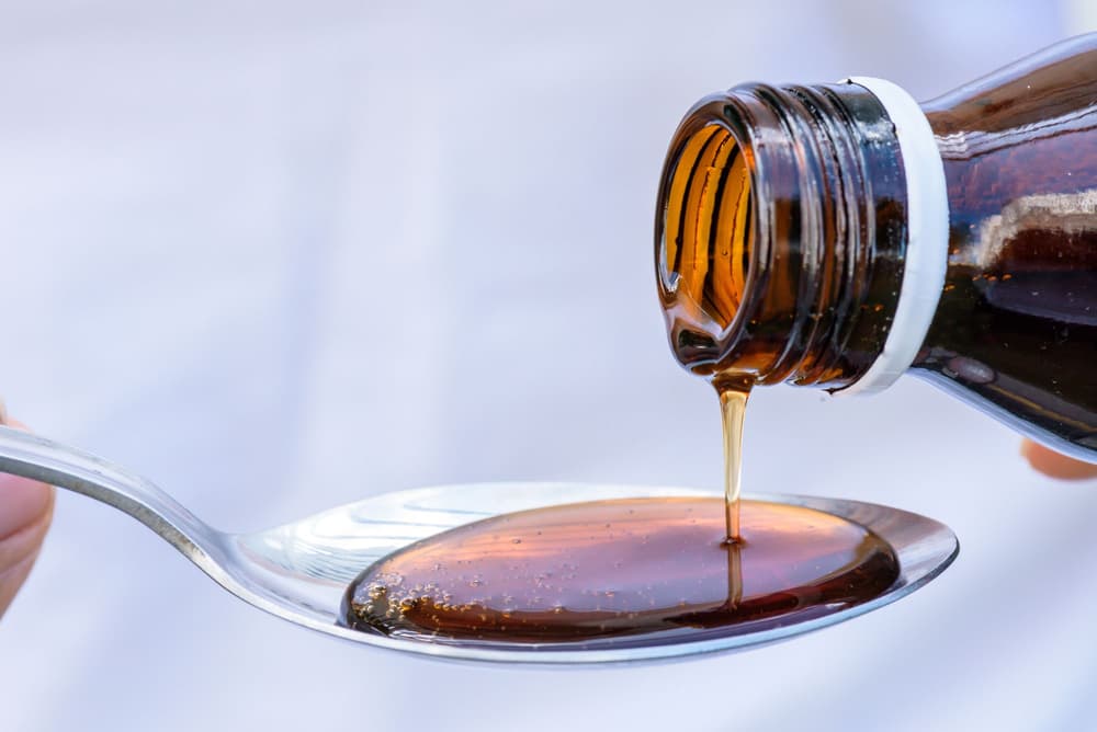 syrop lany na łyżeczkę