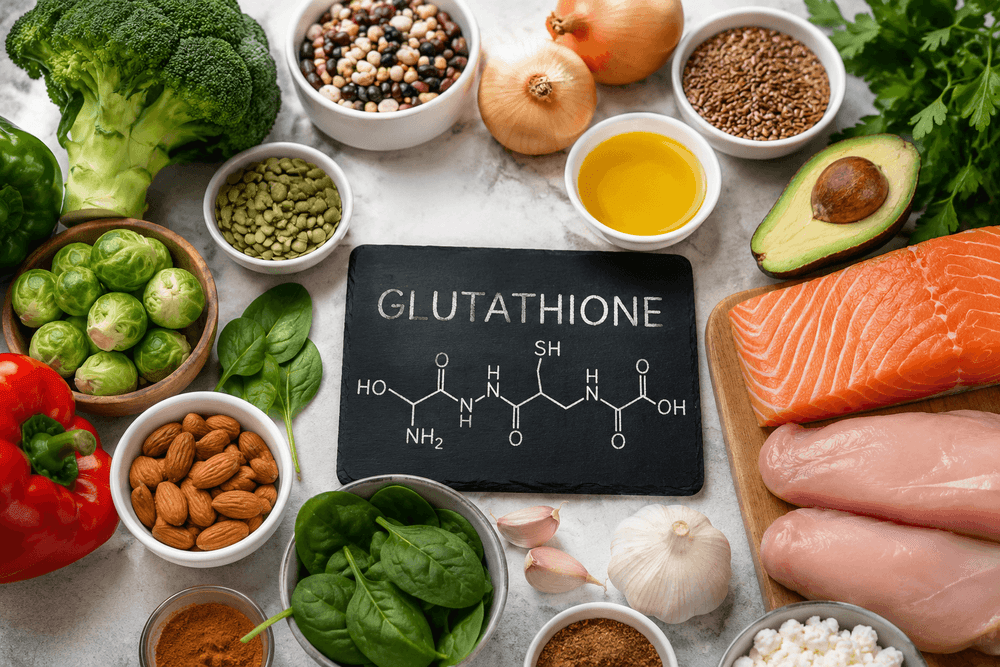produkty spożywcze z glutationem