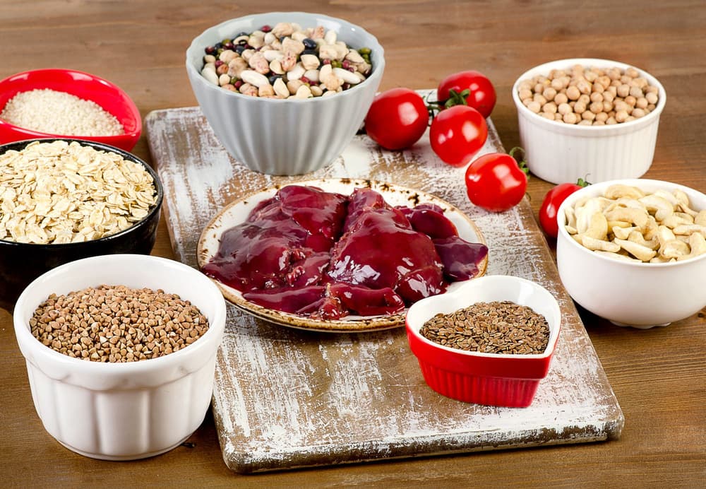 Produkty spożywcze zawierające miedź