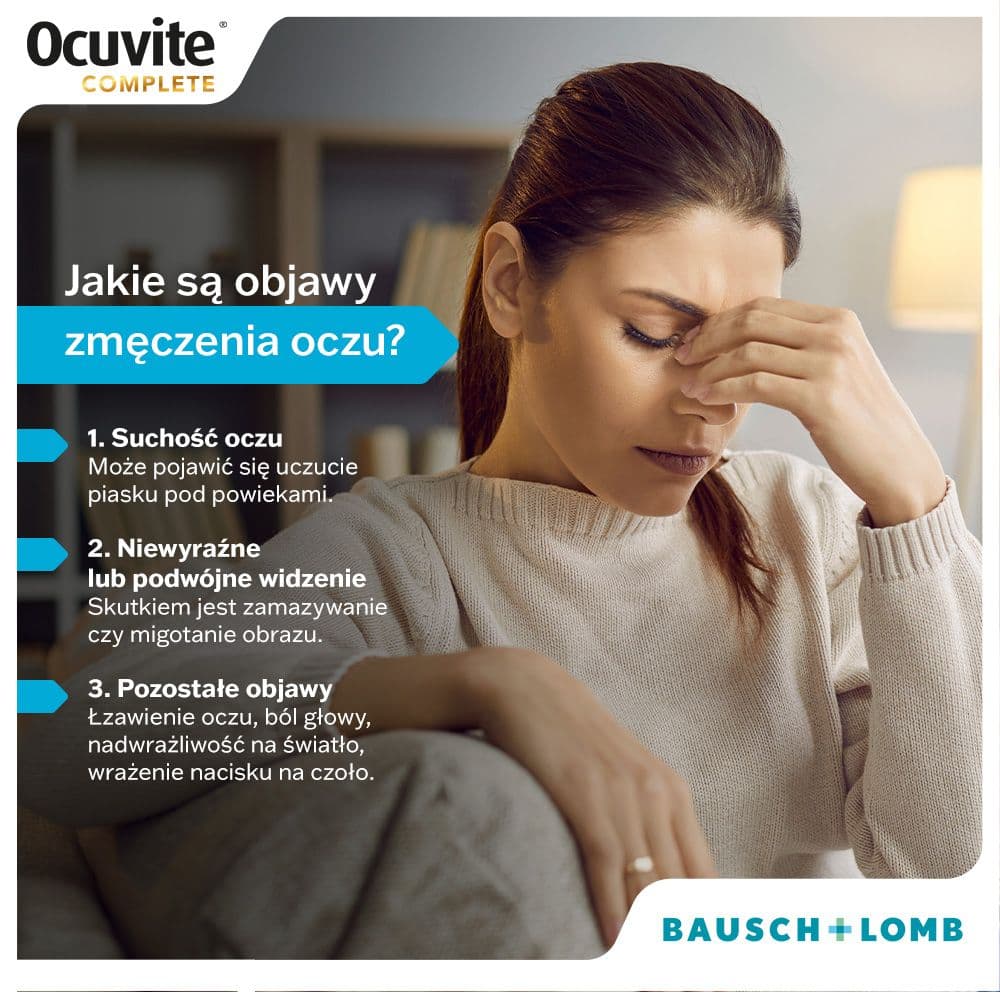 Jakie są objawy zmęczenia oczu?