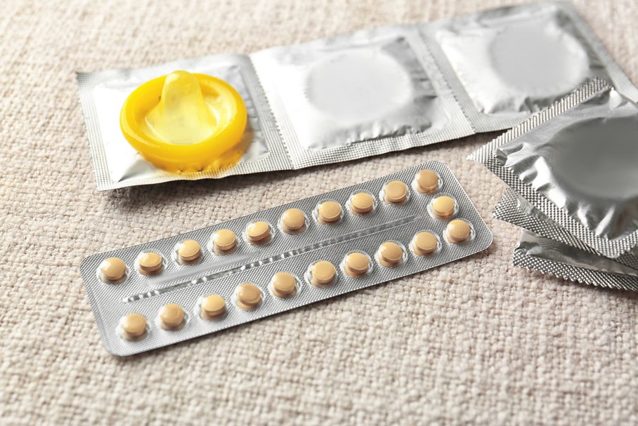 Prezerwatywy i tabletki antykoncepcyjne.