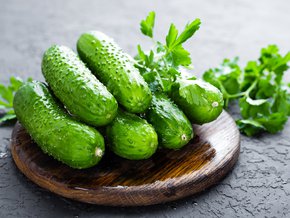 Ogórki to niskokaloryczne warzywa