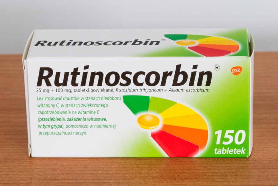 Rutinoscorbin – skład, działanie, wskazania, przeciwwskazania, skutki uboczne